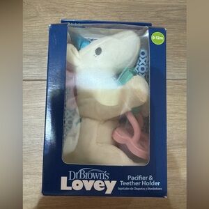 Dr browns lovey pacifier and teether holder